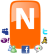 Nimbuzz logo network